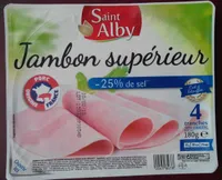Jambon supérieur (-25 % de sel)