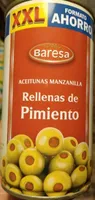 Aceitunas manzanilla rellenas pimiento