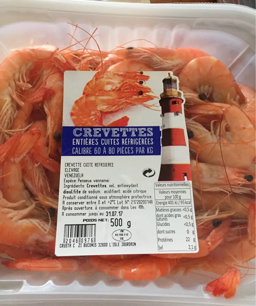 Crevettes 60/80