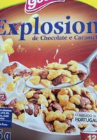Cereales de chocolate y caramelo