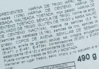 Pan de cereales y semillas Alcampo