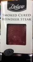 smoked cured reindeer steak