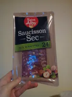 Saucisson sec aux noisettes