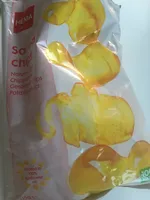 Chips de pommes de terre salées