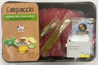 Carpaccio huile d'olive - basilic - parmesan