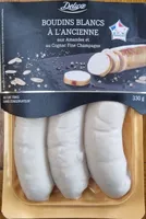 Boudins blancs à l'ancienne