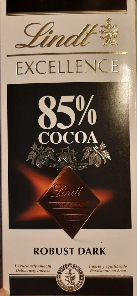 85% Cocoa robust dark chocolate