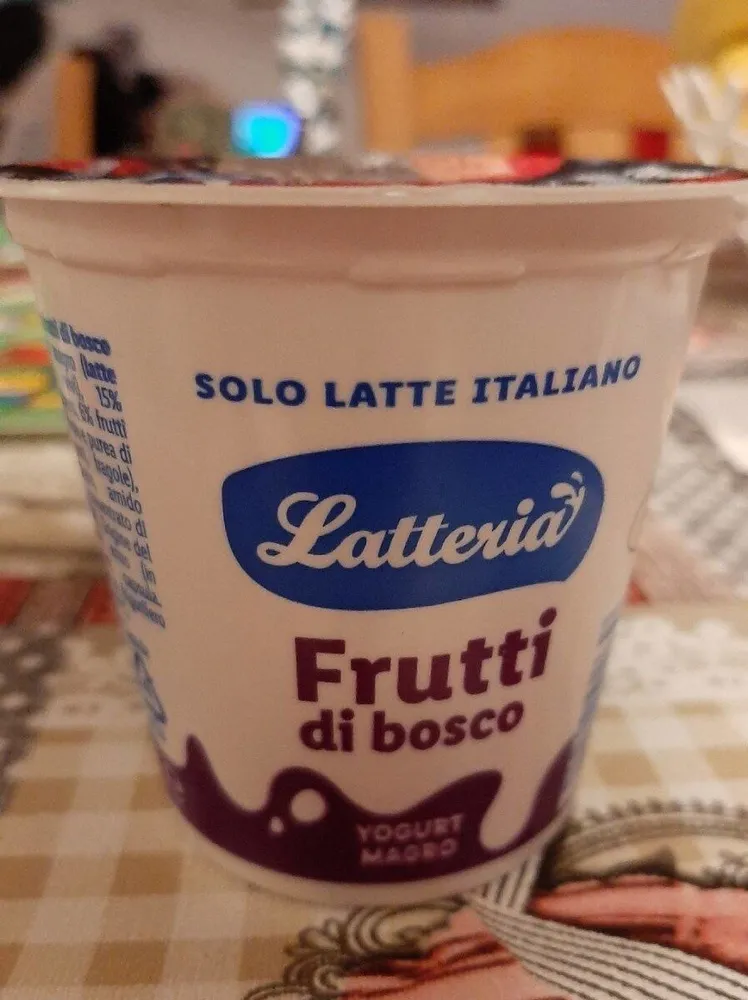 Yogurt magro  Frutti di bosco