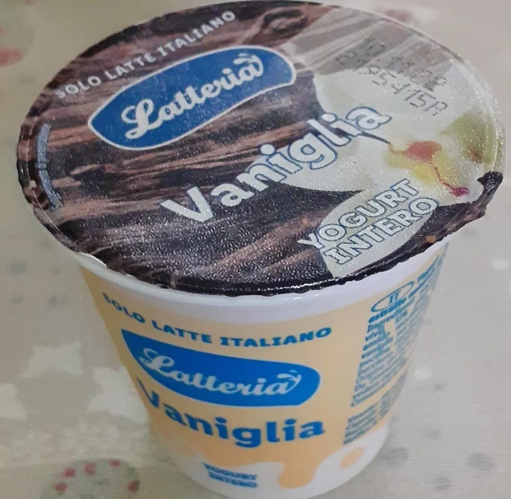 Yogurt intero vaniglia