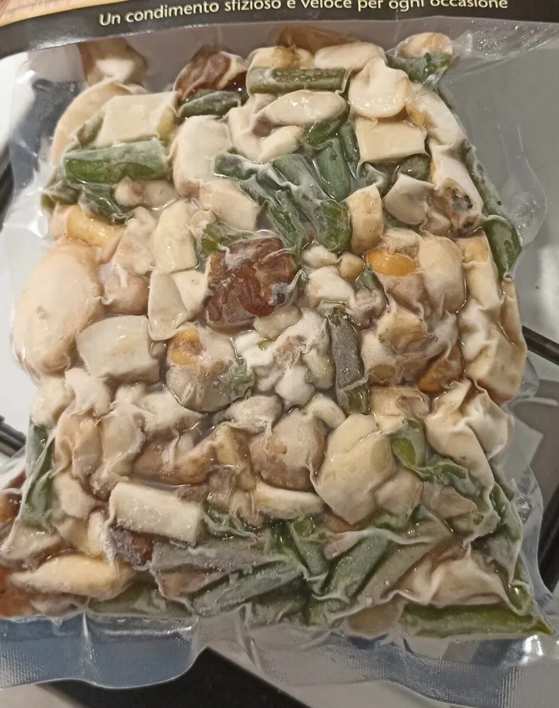 Misto funghi con asparagi