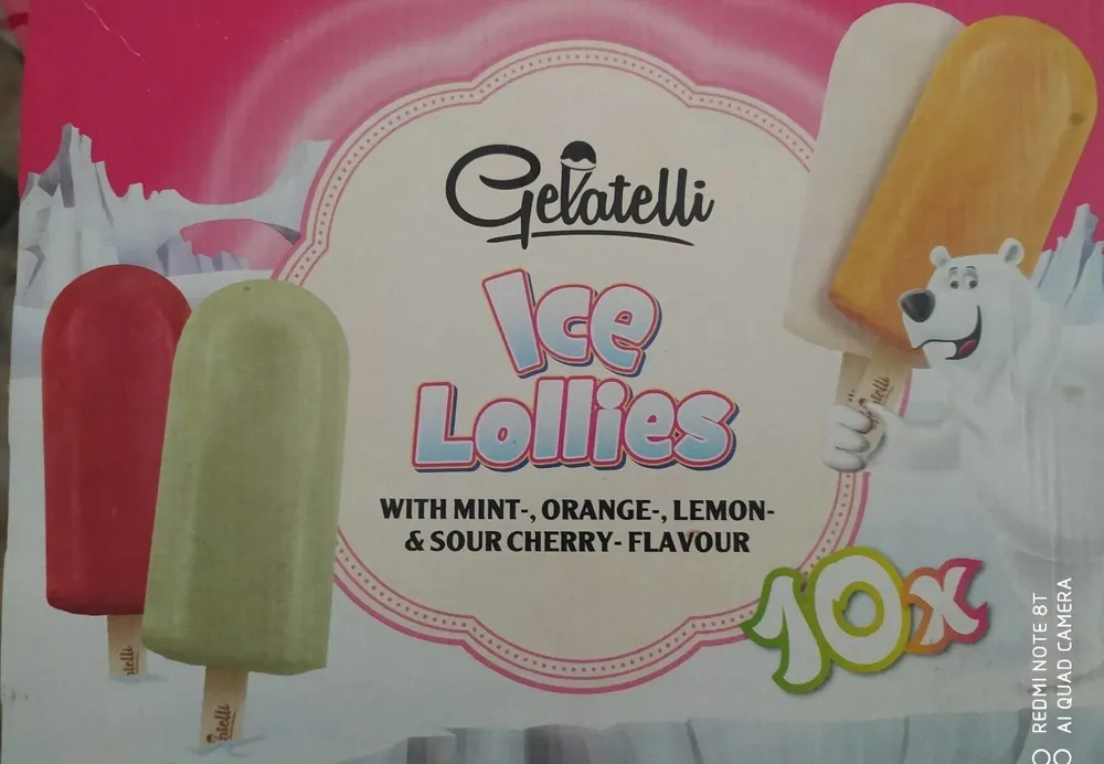 Ghiaccioli assortiti