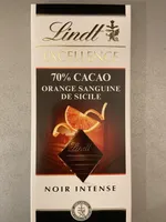 EXCELLENCE 70% CACAO ORANGE SANGUINE DE SICILE NOIR INTENSE