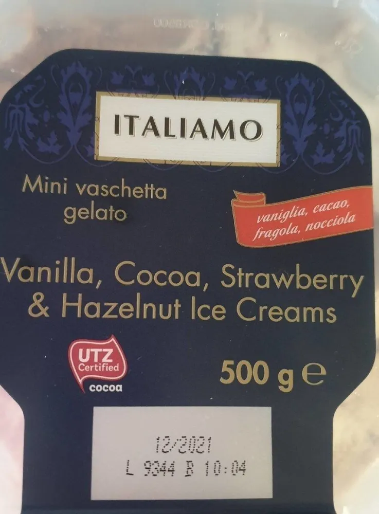 Mini vaschetta gelato