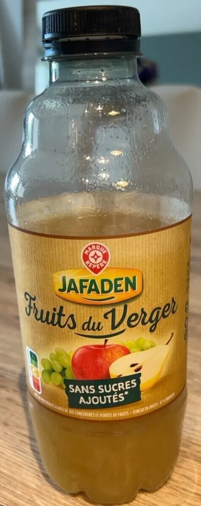 Jus de Fruits du Verger Sans sucres ajoutés