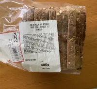 Pan de molde integral 99% 4 cereales 3 semillas