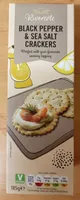 Black Pepper & Sea Salt Crackers