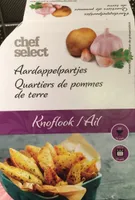 Quartiers de pommes de terre Aardappelpartjes Knoflook / Ail