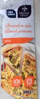 Quiche brocolis et saumon
