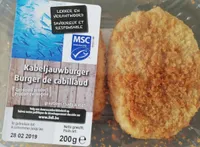 Burger de cabillaud
