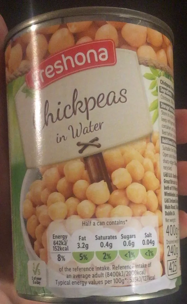 Chickpeas in Water