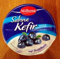 Sahne Kefir mild auf Heidelbeere