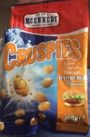 Cruspies extra crunchy peanuts hamburger flavour