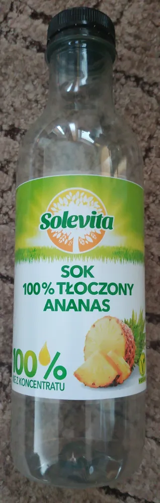 SOK 100% TŁOCZONY ANANAS