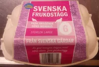 Svenska Frukostägg från frigående höns inomhus