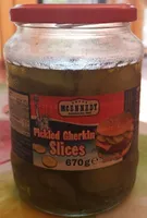 Pickled gherkin slices