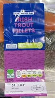Irish trout fillets