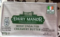 Irish Unsalted Creamery Butter