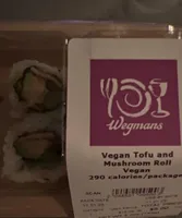 Vegan Tofu and Mushroom Roll