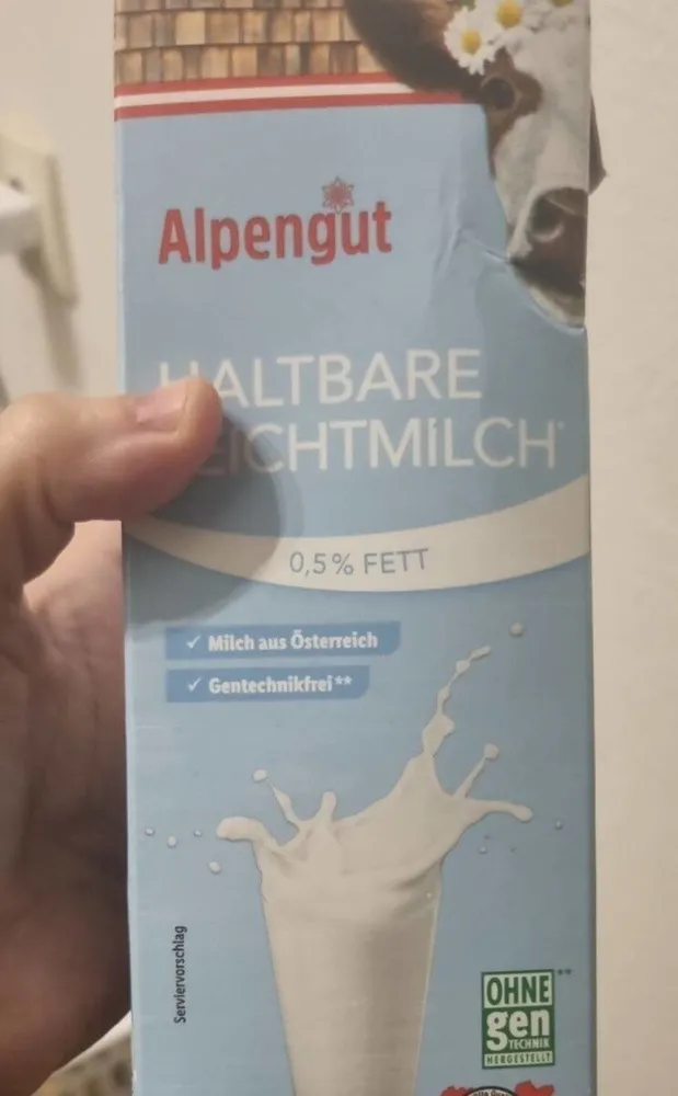 Haltbare Leichtmilch