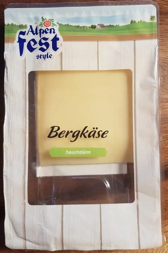 Bergkäse hauchdünn