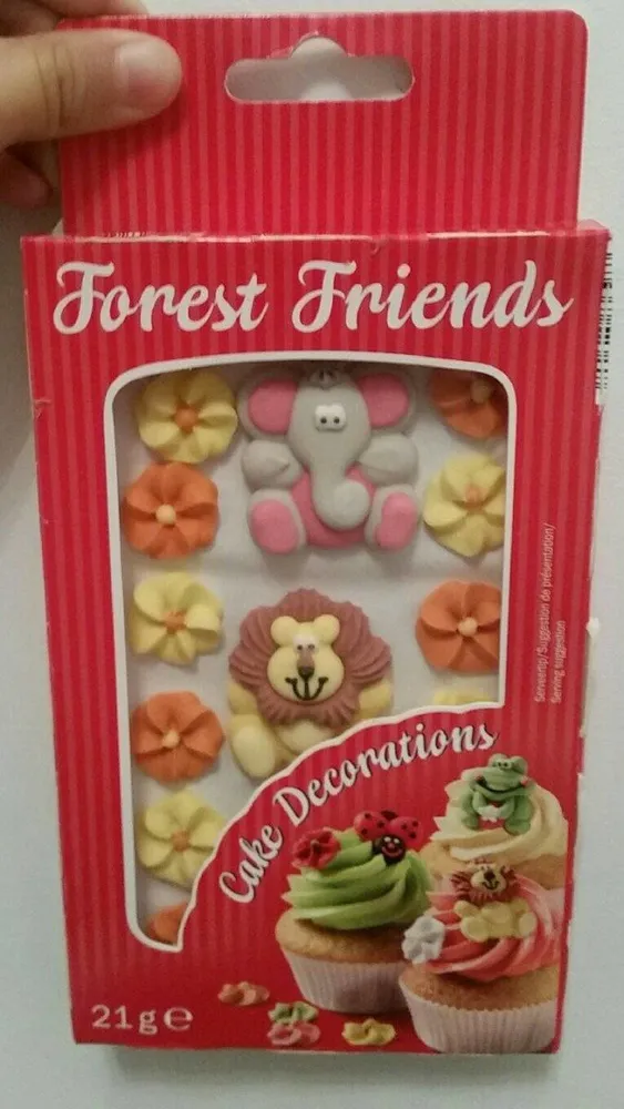 Cake Decorations Wilde Dieren 21 Gram (belbake)