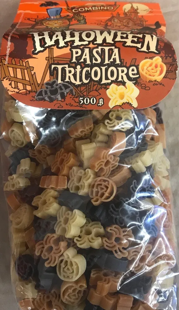 Halloween pasta tricolore