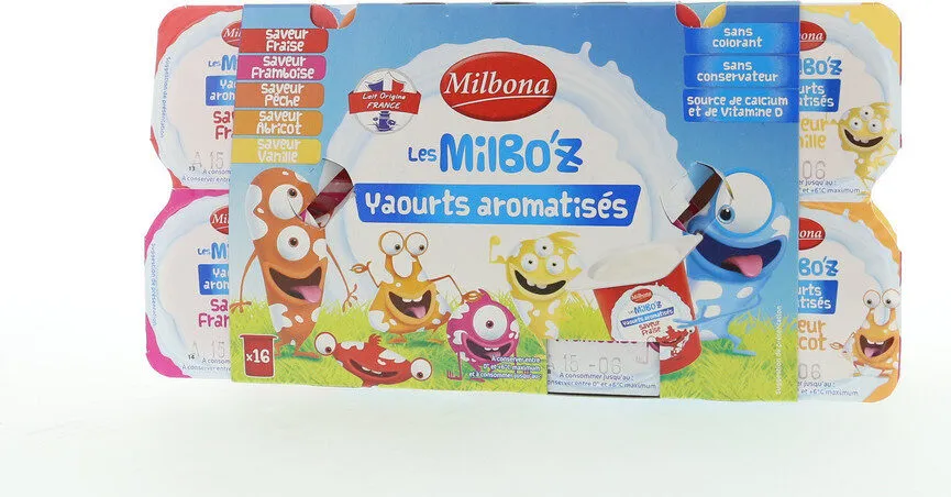 Les Milbo'z Yaourt aromatisé