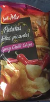 Chips de pomme de terre au piment piquant