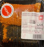 Cordon bleu mozzarella