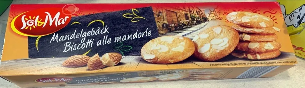 Mandelgebäck Biscotti alle mandorle