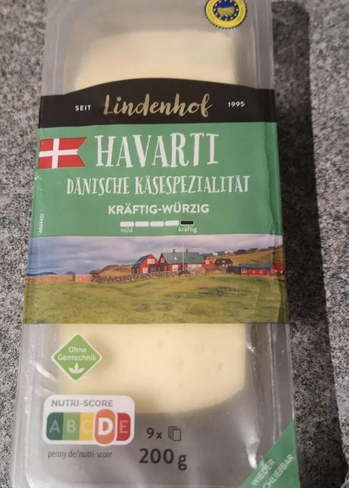 Havarti dänische käsespezialität
