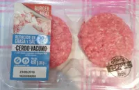 Burger meat cerdo y vacuno reducido en grasas y sal