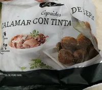 Croquetas con tinta de sepia