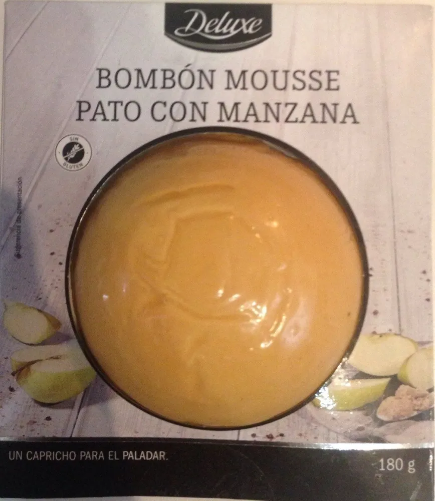 Bombon mousse pato con manzana