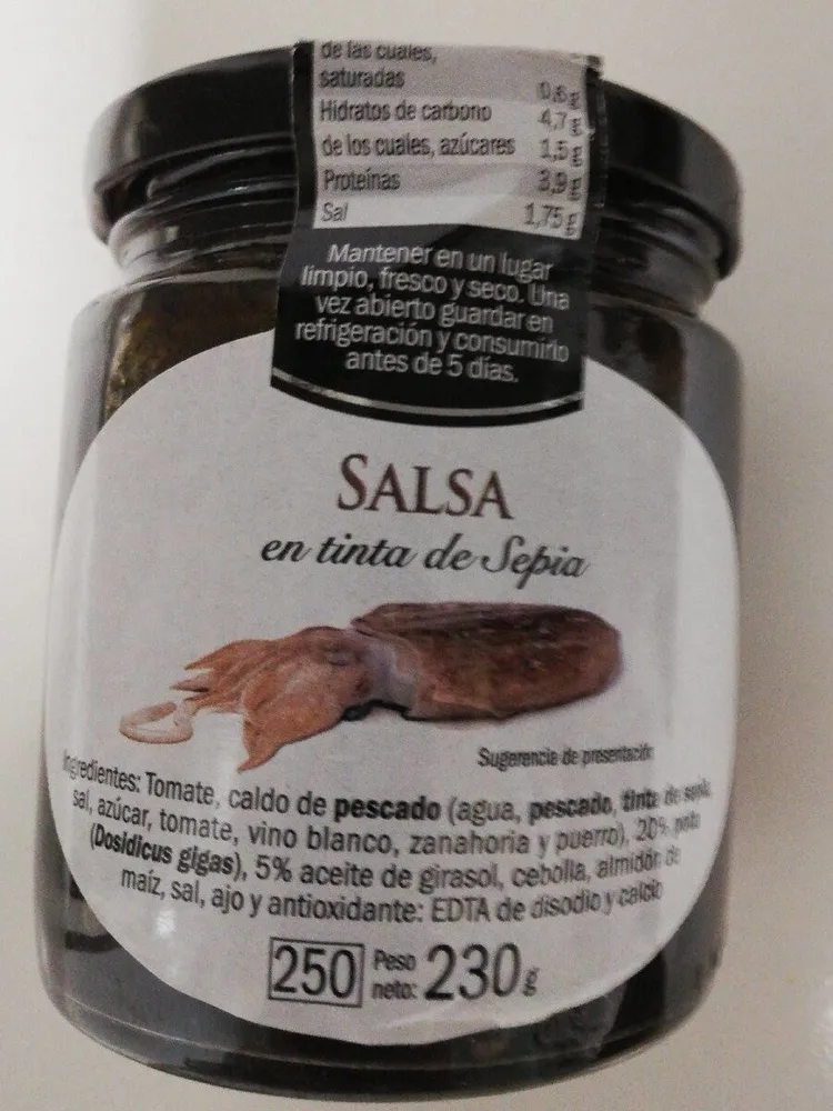 Salsa al Nero di sepia