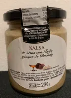 Salsa de setas con trufa y toque de Brandy