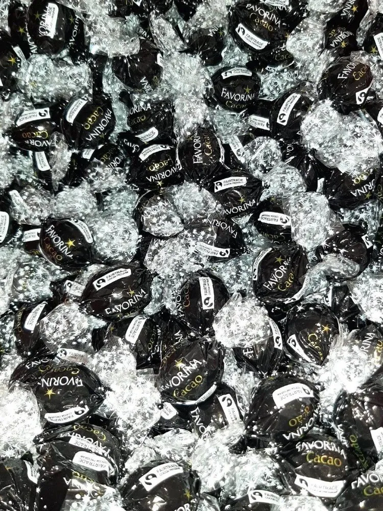 Bombón chocolate negro