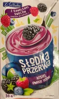 Słodka Przerwa kisiel owoce leśne