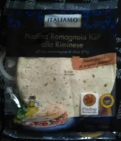 Piadina Romagnola IGP alla Riminese