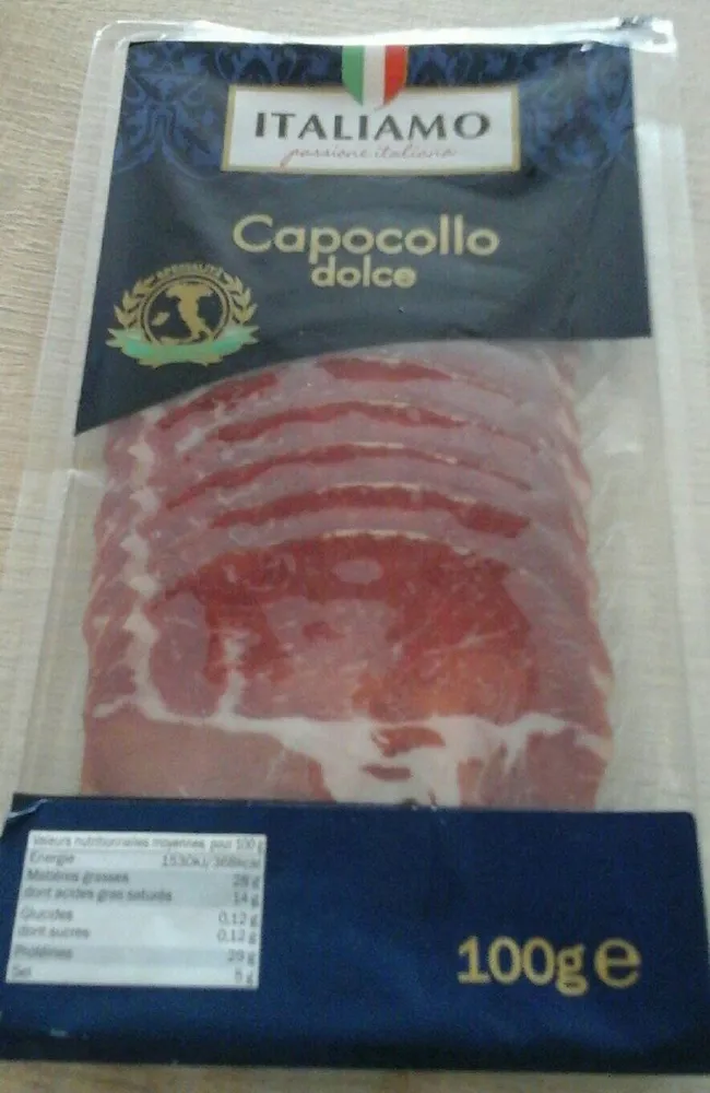 Capocollo dolce